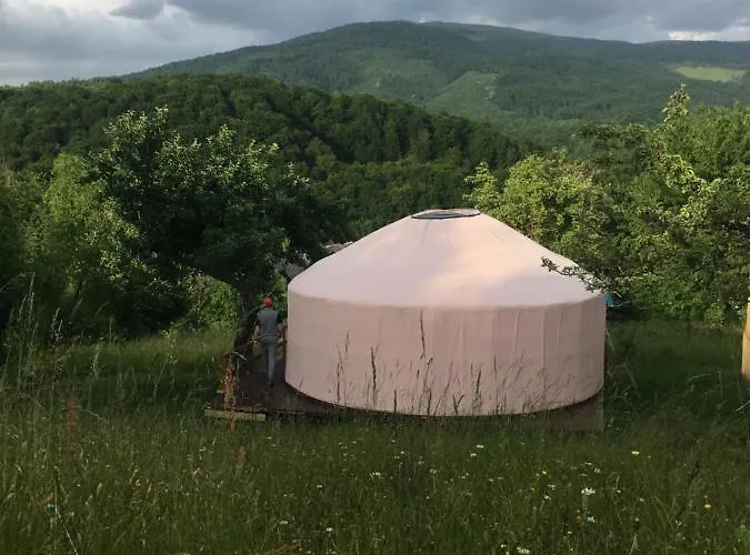 Lüks kamp alanı глемпінг Luxury Lypovets